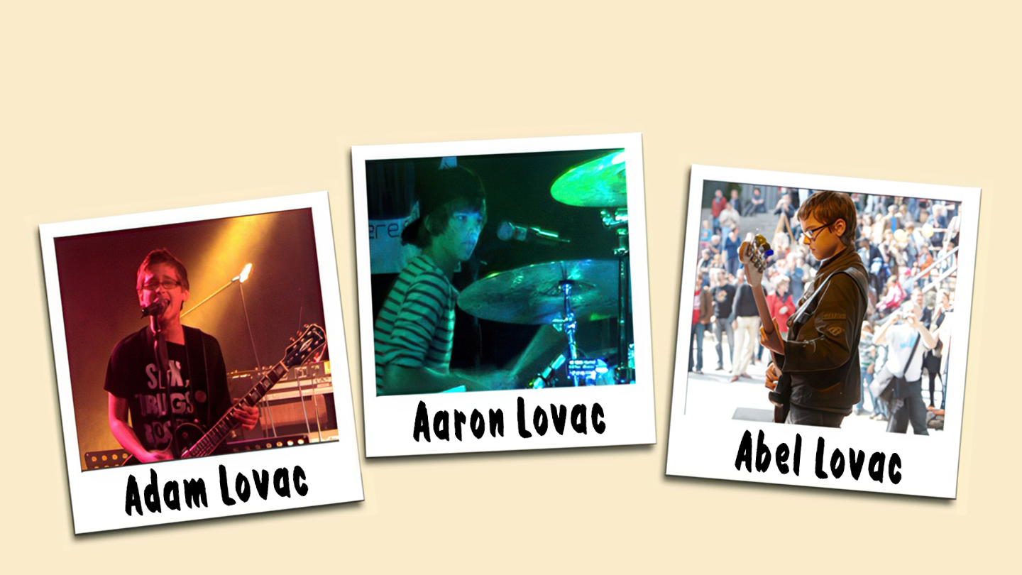 Adam, Aaron und Abel Lovac