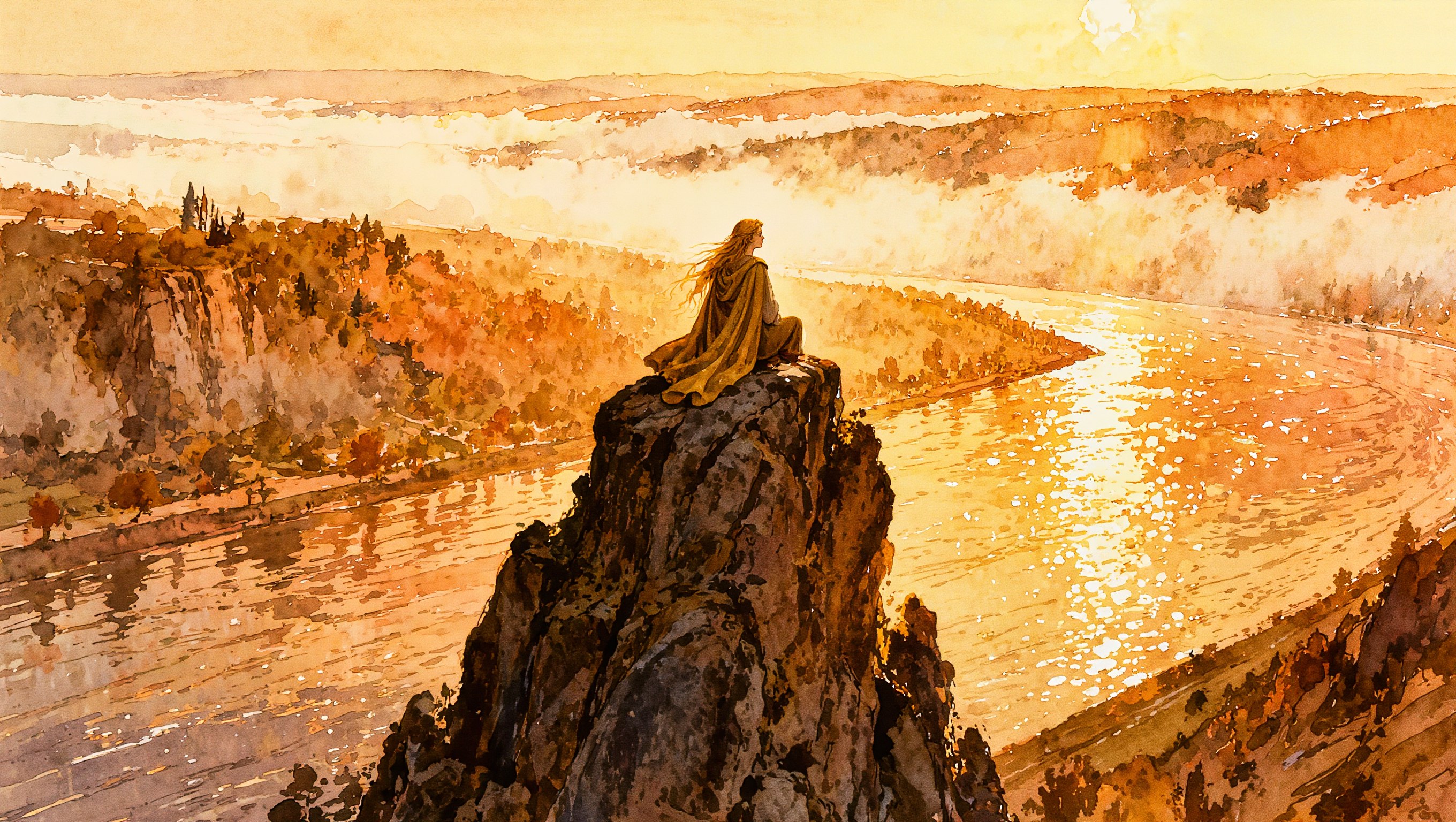 Illustration für Die Loreley