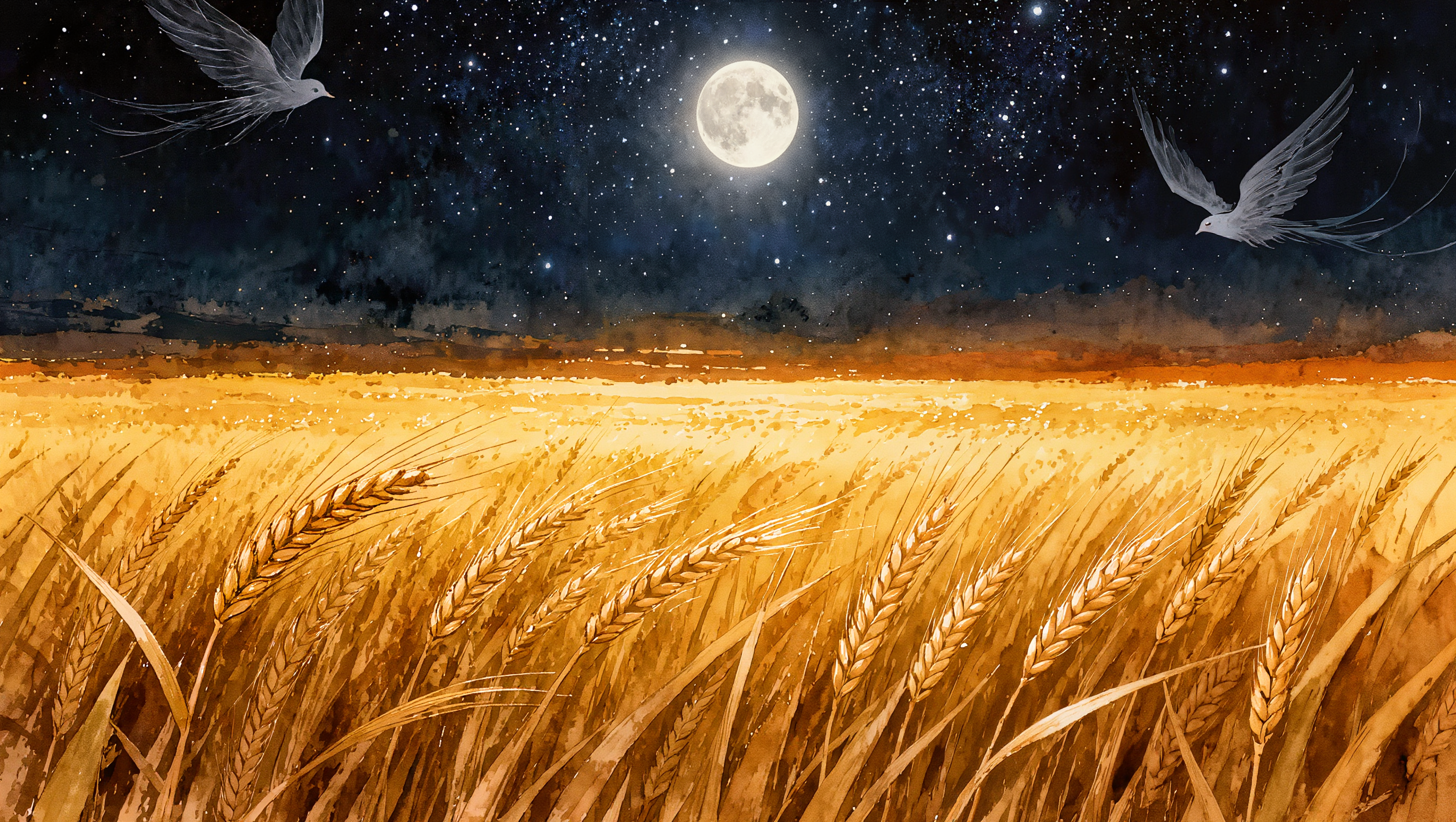 Illustration für Mondnacht