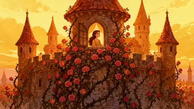 Dornröschen war ein schönes Kind